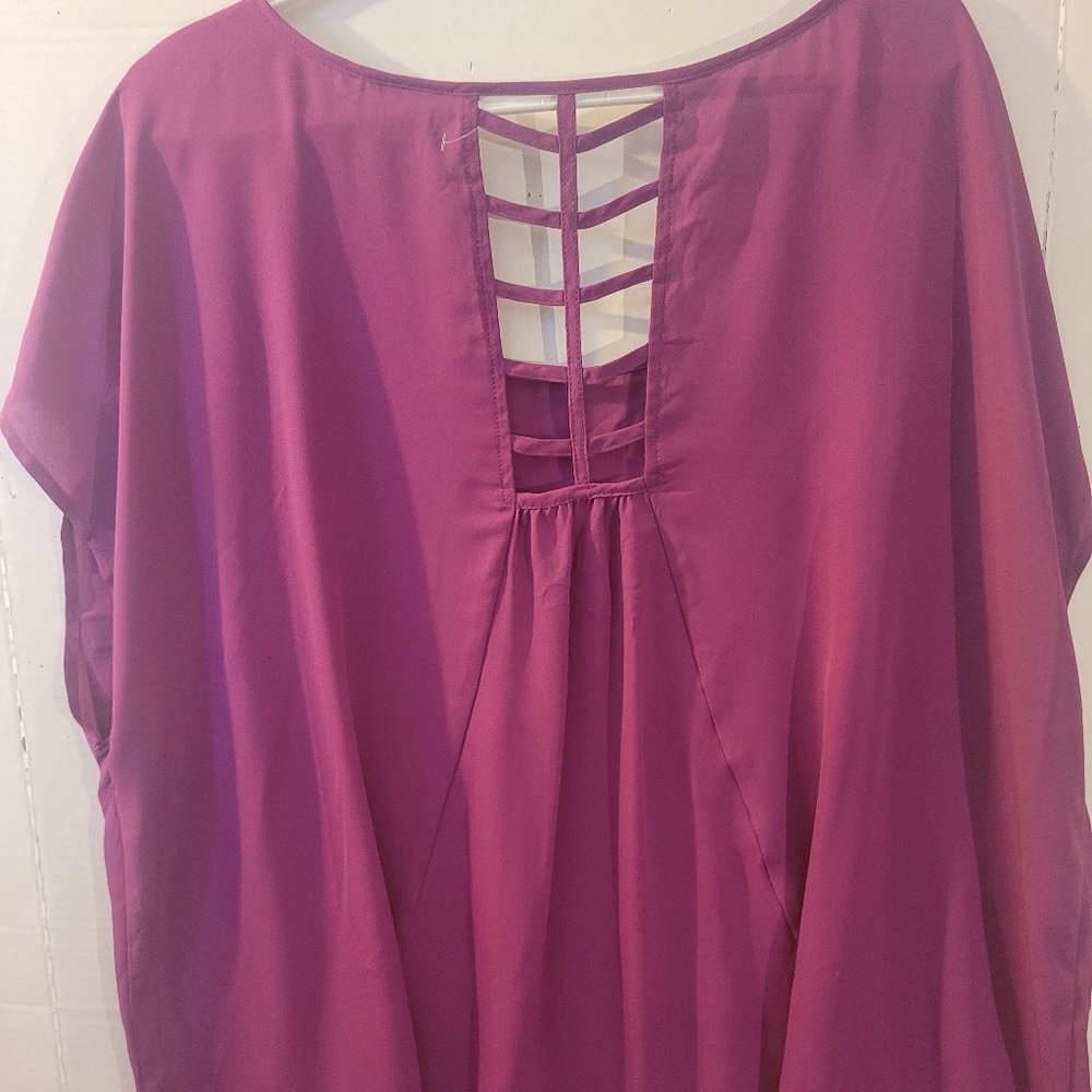 Torrid short sleeve blouse